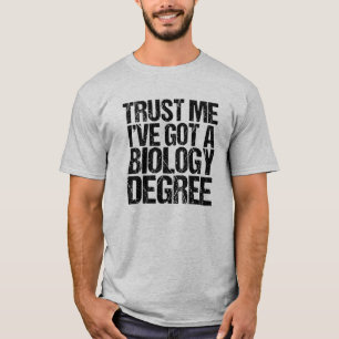 Funny Biology Major Afstuderen Bio Teacher Humor T-shirt