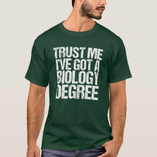 Funny Biology Major Afstuderen Biologist Humor T-shirt