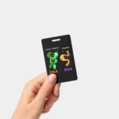 Funny Biology pun bioloog leraar professor Gift Badge (Handheld)