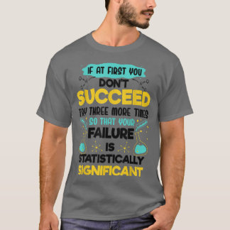 Funny Biology Rule als je op het eerste gezicht ni T-shirt