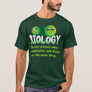 Funny Biology Shirt Biology Afstuderen Gift Biolog