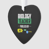 Funny Biology Teacher Chemistry Man Women Teacher Ornament (voorkant)
