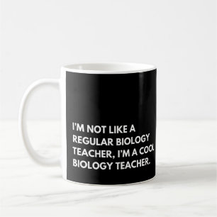 Funny Biology Teacher Gezegde Koffiemok