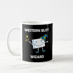 Funny Biology Westerne Blot Wizard Koffiemok