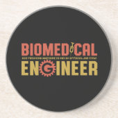 Funny Biomedical Engineer Humor Engineering Major Zandsteen Onderzetter (Voorkant)