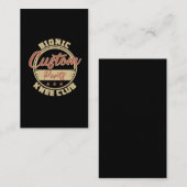 Funny Bionic Knee Replacement Surgery Recovery Visitekaartje (Voorkant / Achterkant)