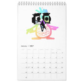 FUNNY BIRD Agenda Kalender (Jan 2027)