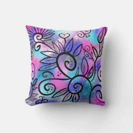 Funny bird art kussen