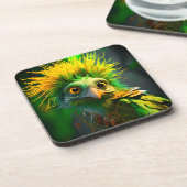 Funny Bird Bier Onderzetter (Linkerzijde)