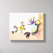 Funny Bird Canvas (Voorkant)