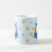 Funny Bird Collectie - Blauw Koffiemok (Center)