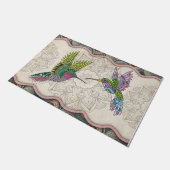 Funny Bird Couples Doormat/Housewarming Gift Deurmat (Schuin)