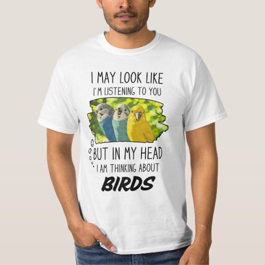 Funny Bird Lover T-shirt (Voorkant)