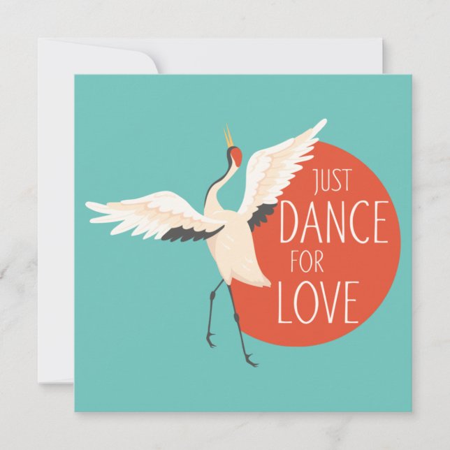 Funny Bird Message - Just Dance for Love 1 (Voorkant)