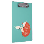 Funny Bird Message - Just Dance for Love 1 Klembord (Rechts)