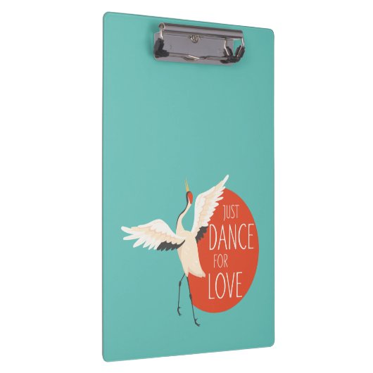 Funny Bird Message - Just Dance for Love 1 Klembord (Rechts)