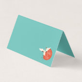 Funny Bird Message - Just Dance for Love 1 Visitekaartje (Achterkant)