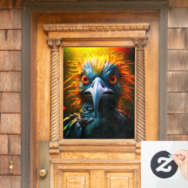 Funny Bird Raamsticker