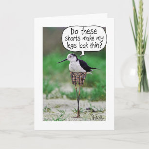 FUNNY BIRD SHORTS Kaart of gift