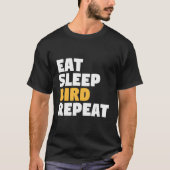 Funny Bird Watching Lange Mouw T Shirt Birding SH (Voorkant)