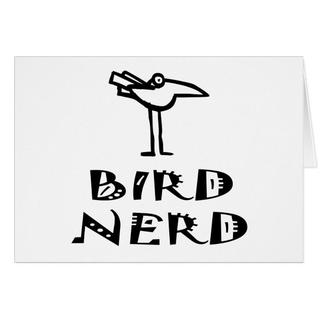 Funny Birder (Voorkant Horizontaal)