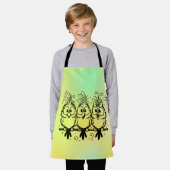 Funny Birds Cartoon-56456 Schort (Gedragen)