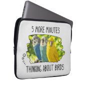 Funny Birds Laptop Sleeve (Voorkant Rechts)