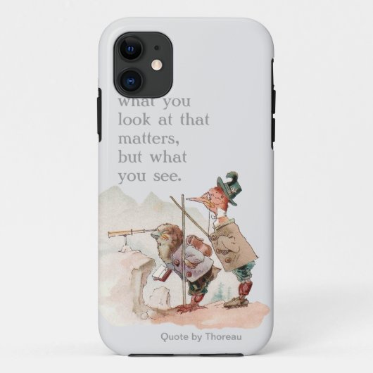 Funny Birds met Motivatie citaat Case-Mate iPhone Case (Achterkant)
