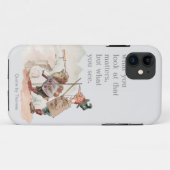 Funny Birds met Motivatie citaat Case-Mate iPhone Case (Achterkant (horizontaal))