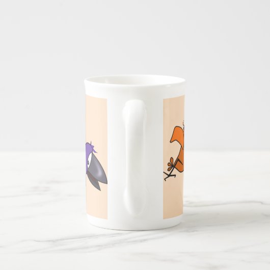 Funny Birds Mok (Achterkant)