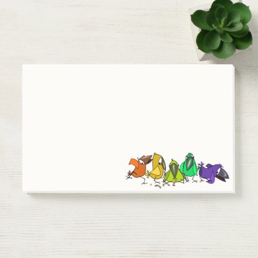 Funny Birds Post-it® notes (Kantoor)