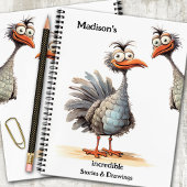 Funny Birds Schattige Verhaal en tekeningen Notitieboek