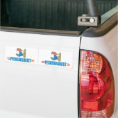 Funny Birdwatch Woodpecker Bumpersticker (Op Truck)