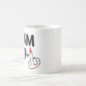 Funny Birthday 40 jaar oud Ik ben 39 plus 1 Koffiemok (Center)