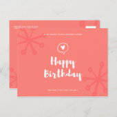 Funny Birthday Briefkaart (Voorkant / Achterkant)