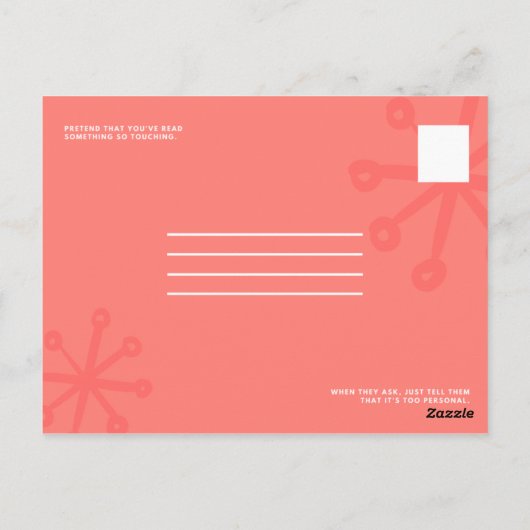 Funny Birthday Briefkaart (Achterkant)