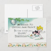 Funny Birthday Briefkaart (Voorkant / Achterkant)