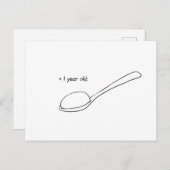 funny birthday card briefkaart (Voorkant / Achterkant)