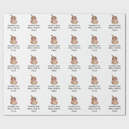 Funny Birthday Card Cadeaupapier