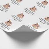 Funny Birthday Card Cadeaupapier (Hoek)