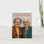 Funny Birthday card  Feestdagen Kaart (Voorkant)