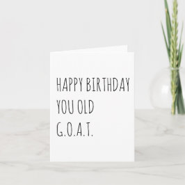 Funny Birthday Card Feestdagen Kaart