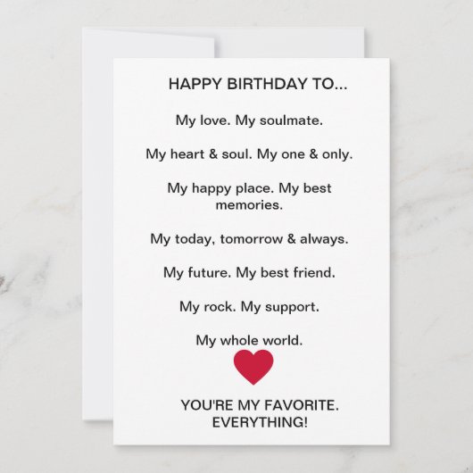 Funny Birthday Card Feestdagenkaart (Voorkant)