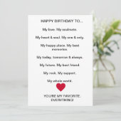 Funny Birthday Card Feestdagenkaart (Staand voorkant)