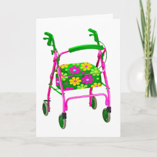 Funny birthday card for older person kaart