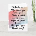 Funny Birthday Card for Son or Daughter Kaart<br><div class="desc">Verstuur wat lol en lach met deze grappige kaart voor je zoon of dochter.</div>