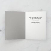 Funny Birthday Card Kaart (Binnen)