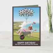 Funny Birthday Card Kaart (Voorkant)