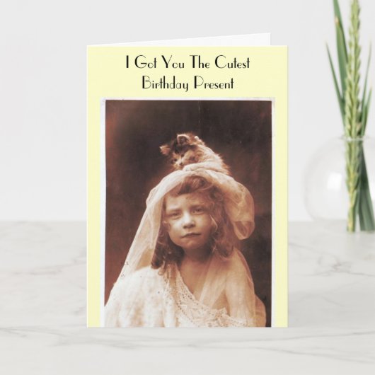 Funny Birthday Card Kaart (Voorkant)