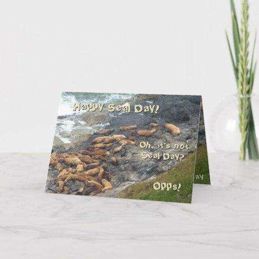 Funny Birthday Card Kaart (Voorkant)